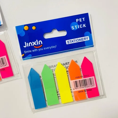 ایندکس فلشی 5 رنگ JinXln کد P01-2