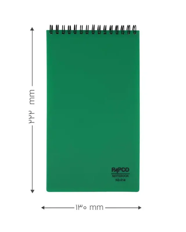 دفتر یادداشت مهندسی 80 برگ برند پاپکو PAPCO