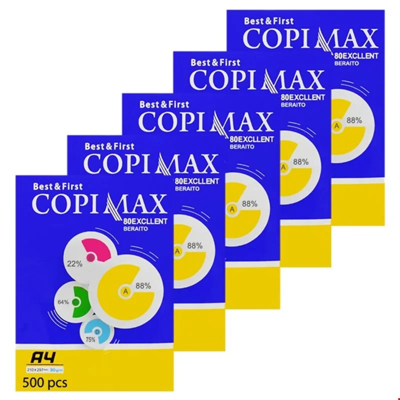 کاغذ کپی و پرینت برند کپی مکس Copi Max 80 گرم سایز A4