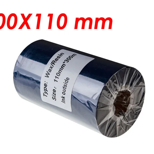 ریبون پرینتر وکس رزین 300×110  Wax-Resin Ribbon
