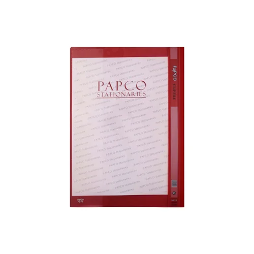 پوشه پلاستیکی جیب دار A4 برند پاپکو PAPCO کد FC-110