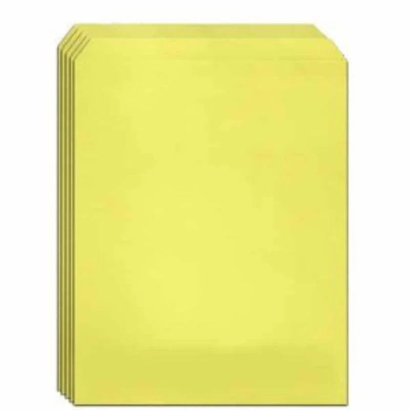 پاکت سایز A3 (اداری) مقوای زرد بسته 100 عددی