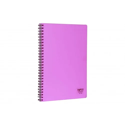 دفتر فارسی 100 برگ شفاف پاپکو کد NB-604F