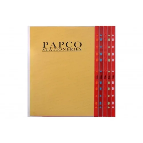 کاور (پوشه پلاستیکی) شفافA4 برند پاپکو PAPCO بسته 100 عددی