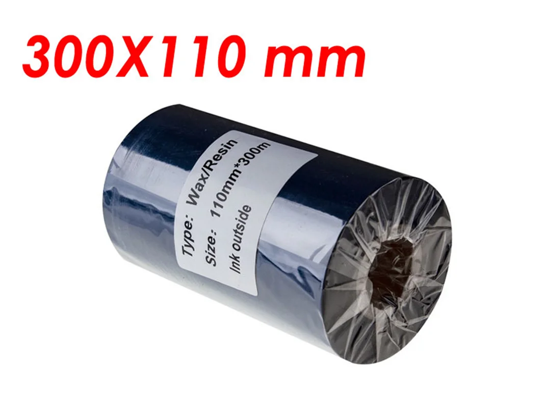 ریبون پرینتر وکس رزین 300×110  Wax-Resin Ribbon