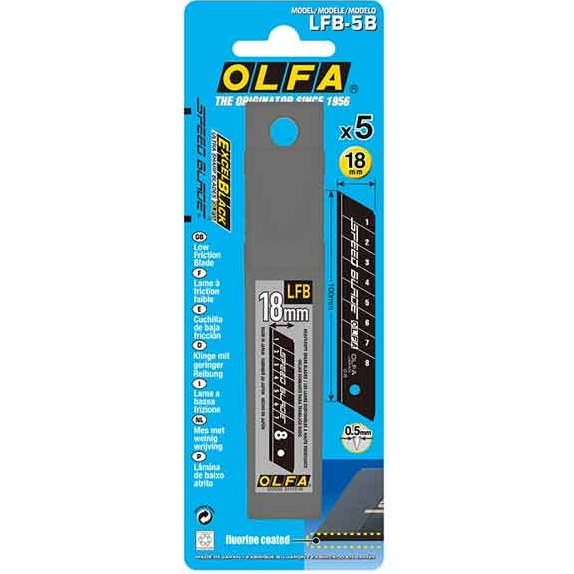 تیغ کاتر فولادی الفا مدل LFB-5B