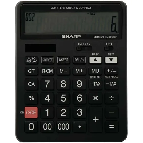 ماشین حساب شارپ مدل CC12GP + گارانتی 18 ماه